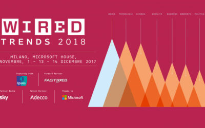 Wired Trends 2018 con Meliá Hotel International , 4 appuntamenti per discutere e approfondire i trend dell’innovazione