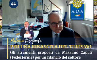 Massimo Caputi: gli strumenti per un rilancio del settore Turismo